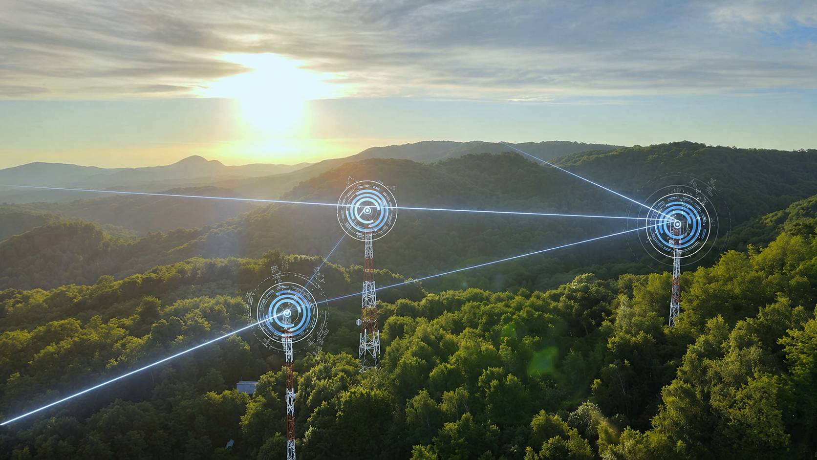 Inspection d'antennes par drone